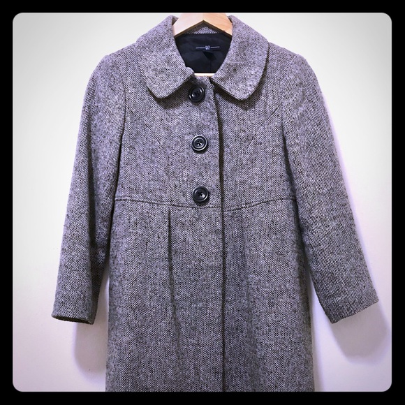 white wool coat petite